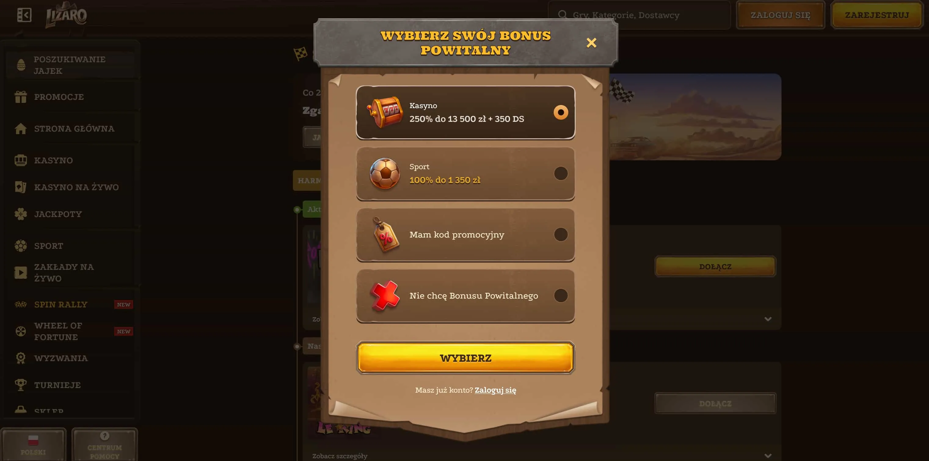 Lizaro Casino Wersja Mobilna &mdash; Gra Bez Ograniczeń na Każdym Urządzeniu